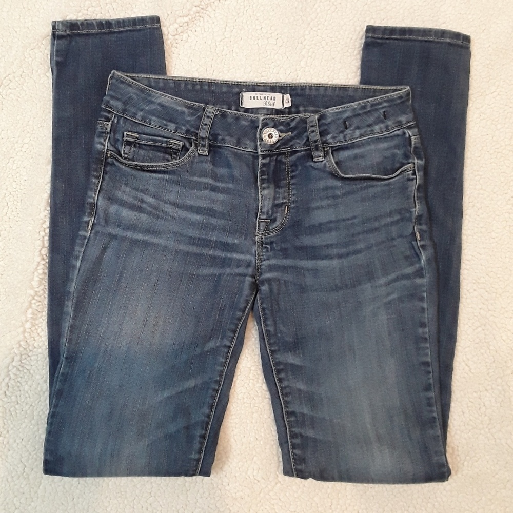 PacSun Bullhead Denim Medium Wash Blue Skinny Jeans SZ 3 sz 26